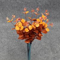 Décorations de mariage série marron fleurs en soie de couleur d'automne pour mariage matériel de fleur de caramel décoration de plafond de fausse fleur