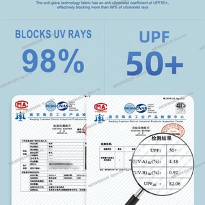 เสื้อตกปลา UPF50+ แขนยาว ระบายอากาศได้ดี เสื้อฮู้ดตกปลาสำหรับผู้ชาย ป้องกันรังสียูวี ปรับแต่งลายได้ด้วยเทคนิค Sublimation - Product Image 6
