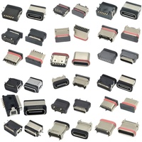 Conectores USB Tipo-C de 2 Pines, Resistentes al Agua IP68, con Cable, Corriente Nominal de 3.0A, Material de Cobre, para Carga y Transferencia de Datos en PCB