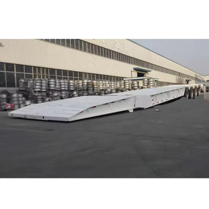 Remolque de plataforma baja hidráulica de 3, 4 y 5 ejes para trabajo pesado, de 1-2 toneladas, con cuello de cisne, 12.5x2.5x1.5m, Shandong Fengniao - Product Image 6