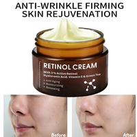 Ensemble de soins de la peau au rétinol éclaircissant les taches brunes avec logo personnalisé, formule à base d'acide hyaluronique et de vitamine C, formule à base de plantes anti-rides