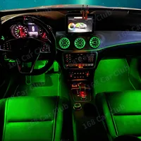 Diffuseur d'air LED à lumière ambiante pour Mercedes Classe A W176 / Classe B W246 / Classe CLA W117 / Classe GLA X156 |   Contrôle de l'écran