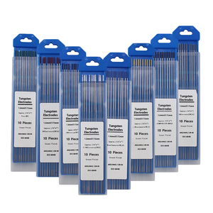 10 unidades de electrodos de tungsteno panchromáticos de 1.6x175 mm, varillas de tungsteno para máquina de soldar con función TIG - Product Image 1