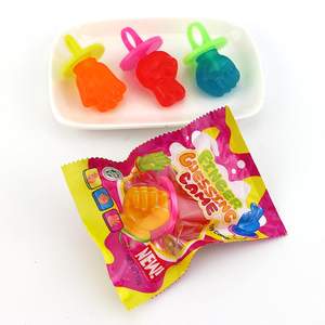 Juego de adivinanzas Tijeras-anillo en forma de tela de piedra pop piruleta juguete caramelo - Product Image 4
