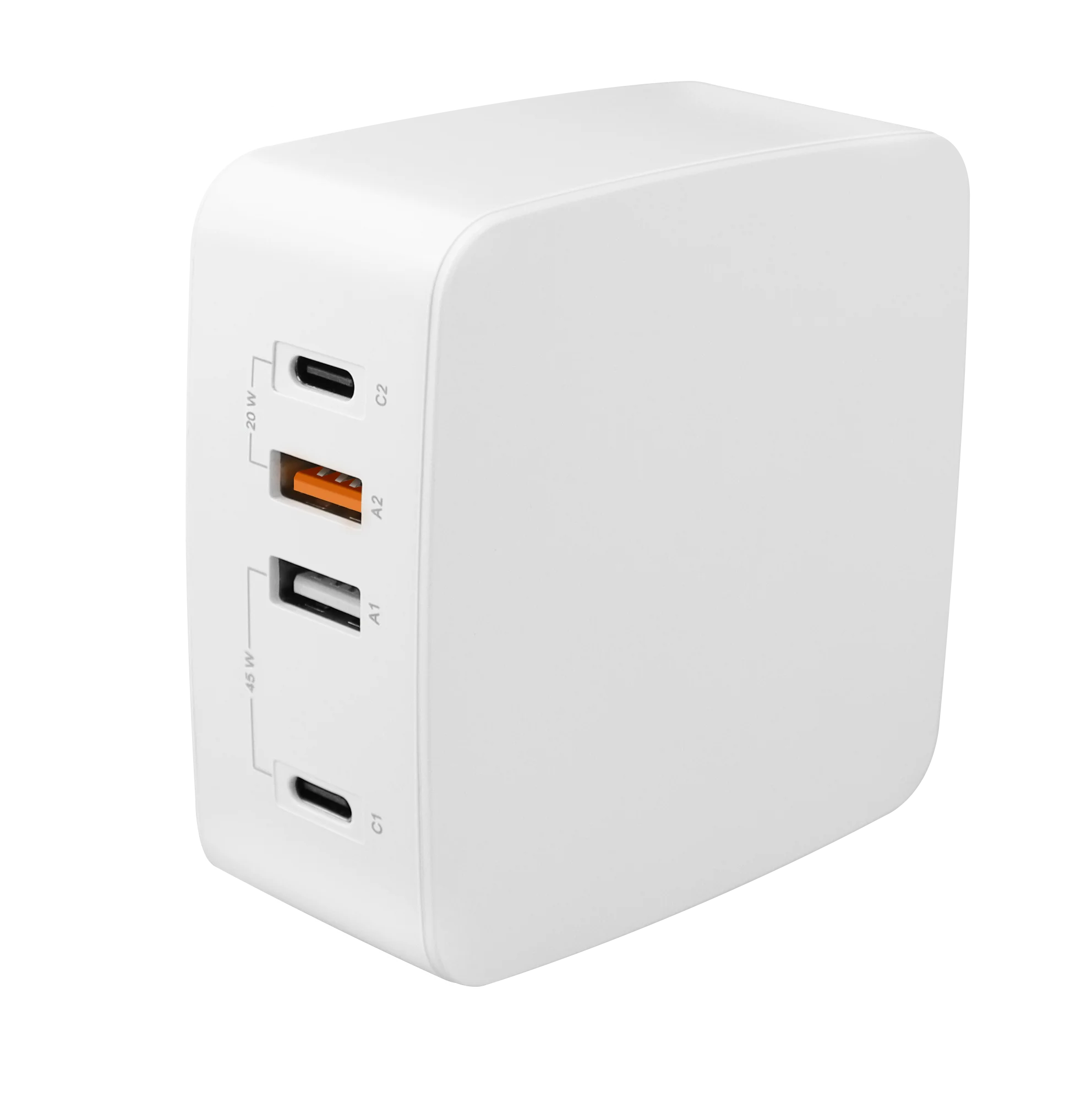 60W meerdere tafel telefoon tablet usb type c port draagbare oplader, desktop multi apparaat laadstation