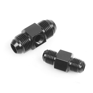 Conector de Manguera de Aceite de Aleación de Aluminio AN4 AN12, Adaptador Roscado Macho para Sistema de Refrigeración Automotriz - Product Image 5