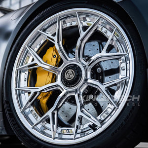 ล้อฟอร์จ XINLAI ขนาด 18 19 20 21 22 นิ้ว แบบ 2 ชิ้น 3 ชิ้น สำหรับรถ Porsche 550 gt2 gt3 gt2rs gt4 c4s Ford Mustang s650 gt s550 RFG19 - Product Image 1