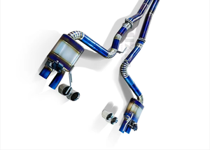 ท่อไอเสียแคทแบ็กโลหะผสมไทเทเนียมสำหรับฟอร์ดมัสแตง จีที <span class=keywords><strong>5.0</strong></span> วี8 ปี <span class=keywords><strong>2014</strong></span>+ พร้อมวาล์วอิเล็กทรอนิกส์ เสียงสปอร์ตคาร์ - Product Image 3