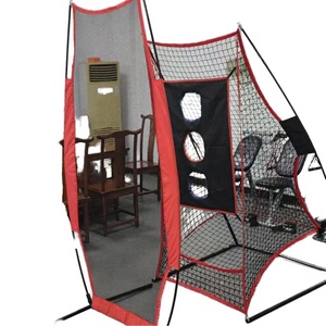 FTN06B Filet de football miniature durable en PE vierge sans nœuds pour le golf et le football, fournisseur de matériel en acier de Chine - Product Image 3