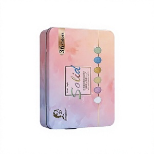 Peintures à l'eau pigmentées nacrées solides Giorgione G-ZG36, 36 couleurs, 3 ml, qualité professionnelle, fabriquées dans le Zhejiang - Product Image 2