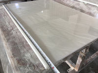 Transtones TA-102 Dalle de pierre artificielle moderne, panneau translucide imitation onyx blanc alabaste, plateau de table poli pour usage hôtelier