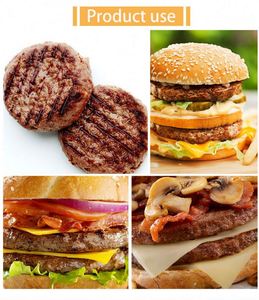 Prensa para Hamburguesas Antiadherente, Molde para Hacer Hamburguesas de Aluminio con Papel Encerado - Product Image 6