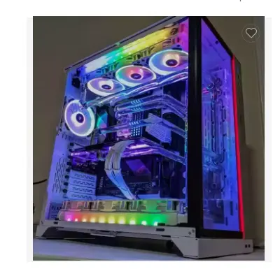 DEAL Sales GOLD ON Ultimate Gaming Computer PC - Custom Hardline Air Cooled Gaming PC - i9 11900k - RTX 3080 - 64GB RAM RGB