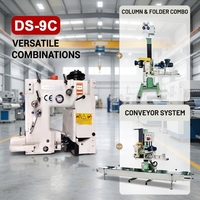 Machine à coudre industrielle pour la fermeture des sacs, ferme-sacs à farine DS-9C, machine à coudre automatique à grande vitesse pour la fermeture des sacs
