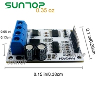 Módulo RS485 Modbus RTU para transmisor de corriente PLC, transmisión de medición de corriente, CC de 12V, 4-20mA, 0-5V, 0-10V, N4AIA04