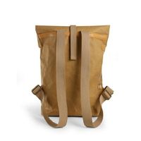 Mochila Baoren Personalizada de Papel Kraft Reciclado Ecológico, Biodegradable, Lavable, con Cierre de Cremallera para Adolescentes, con su Logotipo, de Poliéster