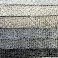 Tissu en chenille extensible élastique pour canapé, matériau de revêtement de canapé, tissu d'ameublement, décoration intérieure, textile en chenille pour canapé 2026