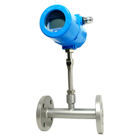 Medidor de Flujo Másico de Gas por Dispersión Térmica Tipo Inserción RS485 Modbus 4-20mA para Gas Natural, Aire Comprimido, N2, O2, CO2
