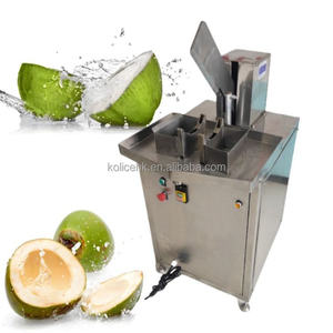 Máquina Cortadora de Coco Fresco, Automática, con Motor Hidráulico de 2200W, Alta Capacidad, 8-12 Piezas/min, para Abrir Cocos - Product Image 2
