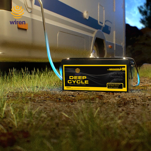 Batería de ciclo profundo LiFePO4 de 25.6V y 200Ah de Wiren |   5120 Wh |   Más de 6000 Ciclos |   Monitoreo por Bluetooth |   Garantía de 5 Años |   Stock en EE. UU./Rumania - Product Image 3