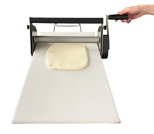 Manual dough sheeter laminator dough flatter sheeter