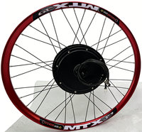 Meilleure Vente Kit de Conversion Moteur Moyeu de Roue pour Vélo Électrique MTX 2000W Haut de Gamme