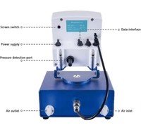 Controlador de Máquina de Bomba de Vacío con Compresor de Aire Integrado Yuxiang VC-001 Fácil de Usar, Pantalla Táctil de 4.3 Pulgadas, Programación PLC, RS485