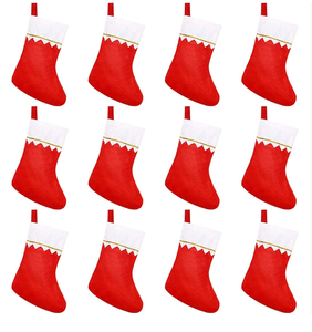 Nouvelles décorations de <span class=keywords><strong>Noël</strong></span> 2025 Sac cadeau du Père <span class=keywords><strong>Noël</strong></span> Chaussettes de <span class=keywords><strong>Noël</strong></span> à suspendre au foyer en non-tissé Livraison directe - Product Image 3