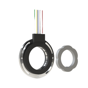 Hohlwellen-Radial-Gleichstrommotor <span class=keywords><strong>CNC</strong></span>-Maschine Magnetischer Absolut-<span class=keywords><strong>Encoder</strong></span> 20K U/min 12-Bit IP69 Flanschmontage für Gimbal - Product Image 1