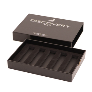 Caja de Cartón Rígido Personalizada para Set de Descubrimiento de Perfumes, con Soporte para Muestras de Fragancia de 2ml y 10ml - Product Image 6