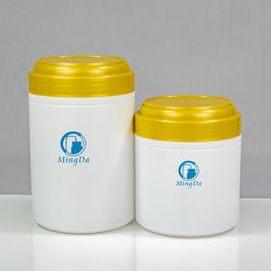 1500 мл HDPE большой емкости протеиновый порошок/арахисовая упаковка пластиковая большая банка для индивидуального размера фитнес толпа конфеты капсула - Product Image 4