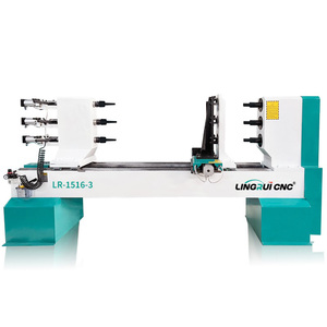 Tour CNC en bois à trois têtes LR-1516 <span class=keywords><strong>Mustang</strong></span> pour balustres en bois - Product Image 2