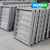 Nouvelles Ventes Flash : Volets de ventilation automatiques en PVC translucides avec entrée d'air, options personnalisables pour l'élevage avicole