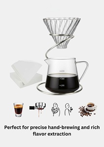2026 Travel Coffee Bag Outdoor Camping Accessories Waterproof Manual Pour Over Coffee <b>Maker</b> Set Gift Box Coffee Set - Product Image 2