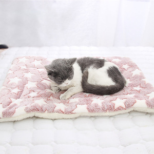 Bantalan kucing portabel dan lembut, tikar tempat tidur anjing untuk anjing dan kucing - Product Image 1