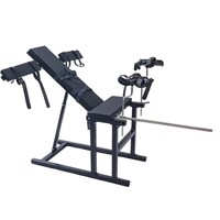 Chaise de bondage réglable avec menottes, support de position BDSM, équipement de jeu de rôle et de cosplay pour couples