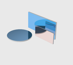 K9 độ chính xác cao Gương phẳng ứng dụng gương chùm chuyển giao thoa đo lường Hệ thống hình ảnh thành phần Quang học - Product Image 2