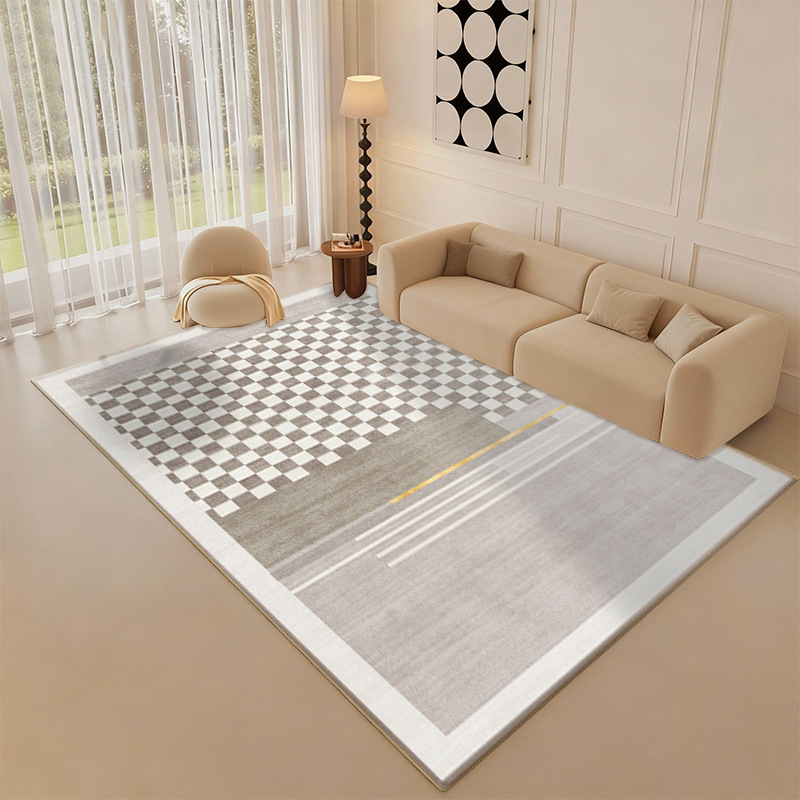 Cream plaid line