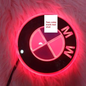 Luces LED Iluminadas con el Logotipo de <span class=keywords><strong>BMW</strong></span> para las Series 1, 3, X1, X3 y X5, Luces Delanteras y Traseras, Lámparas Ambientales para Auto - Product Image 1