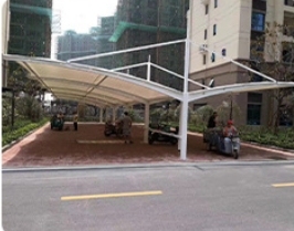Nhà Máy Bán Buôn Giá Đồ Nội Thất Nhà Pergola Mái Hiên Nhà Để Xe Mái Kim Loại Carport Ngoài Trời Không Thấm Nước Xe Kiến Trúc Màng - Product Image 5