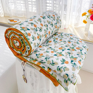 <strong>Princess</strong> Style A-Class Summer Cool <strong>Double</strong> Animal Quilt Knitted Cartoon <strong>Bedding</strong> for Home Hospital Use for Hotel - Product Image 2