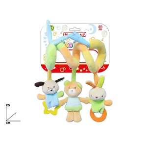 Sonajero de Peluche en Espiral con Forma de Animal para Bebés de 0+ Meses, 25 cm - Product Image 1