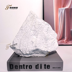 Color personalizado piezas de decoración del hogar hecho a mano Hotel café Oficina sala de estar <span class=keywords><strong>blanco</strong></span> accesorios de decoración de lujo - Product Image 3