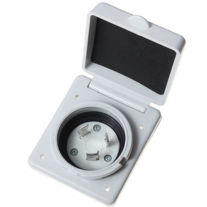 30a power inlet for rv 125v 30 amp power inlet white rv inlet