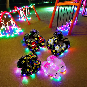 Ciabatte/Sandali Luminosi Fai-da-te per Bambini con Cartoni Animati, Nuove Ciabatte LED per Neonati in TPU, Colore <span class=keywords><strong>e</strong></span> Logo Personalizzabili, Garanzia Inclusa - Product Image 2