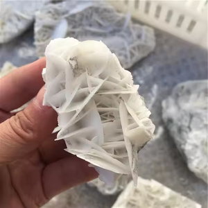 Naturale bianco rosa Calcite di pietra grezza minerale esemplari di cristallo grezzo a grappolo per artigianato decorativo - Product Image 6