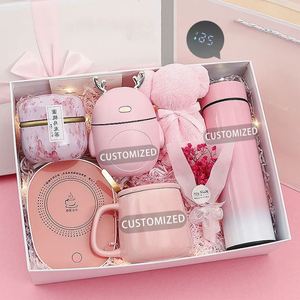 Juego de Regalo en Caja, Taza Termostática, Termo, Taza de Cerámica para Té y Café, para el Día de la Madre, San Valentín, Bodas - Product Image 1