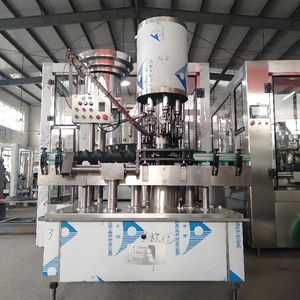 Capuchon en aluminium Machine de capsulage entièrement automatique à 6 têtes Chargement automatique des bouchons à haute efficacité Tri et placement Facile à utiliser - Product Image 2