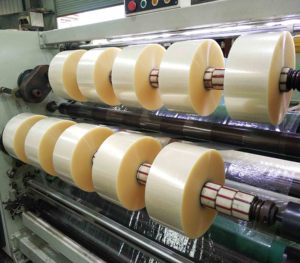 Cinta Adhesiva de Fusión en Caliente para India, Rollo Jumbo de Cinta Termofusible, 45 micras, 48 mm, 1000 m - Product Image 2