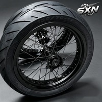 Roues Supermoto de haute qualité de 17 pouces avec pneus pour moto électrique Surron Ultra Bee 2025 et 2026, ensemble de roues